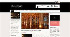 Desktop Screenshot of istanbulitemag.com